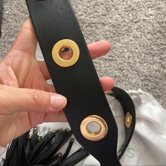 Michael Kors MK Brooklyn saddle bag medium size crossbody bag NWT - Picture 11 of 15